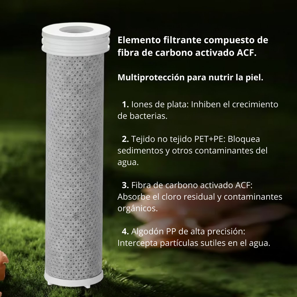 Filtro de Ducha Antical para Piel Sensible y Cabello Sedoso